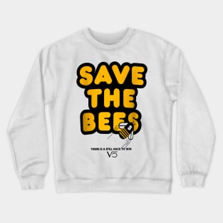 Sebastian Vettel Save the bees design Crewneck Sweatshirt